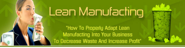 Product picture Lean Manufacturing 5 Day Ecourse